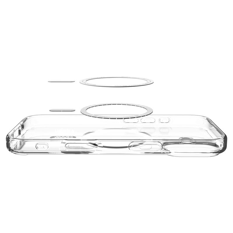 Spigen kryt Ultra Hybrid Magsafe pre iPhone 17 - Clear White 