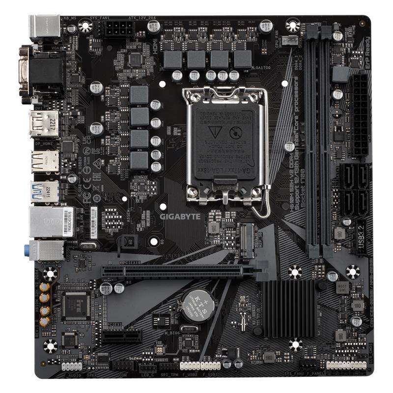 Gigabyte H610M S2H V2 DDR4 , Intel H610, LGA1700, 2xDDR4, mATX po OPRAVE 