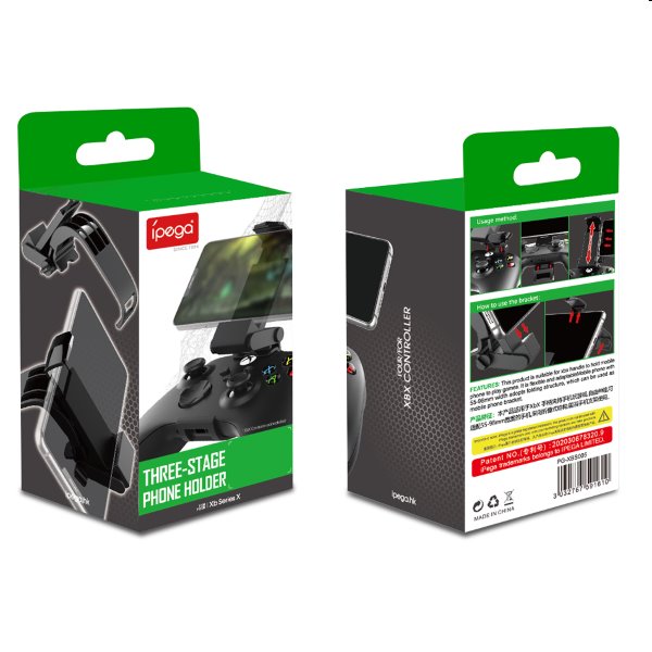 iPega XBS005 vysúvací držiak telefónu pre ovládač Xbox Series X/S Controller 