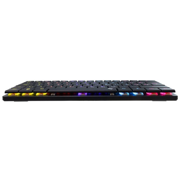 White Shark Mechanical gaming keyboard NAGAMAKI, US, brown switch, black 