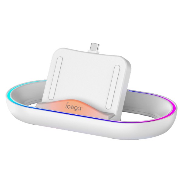 iPega P5P02 Charger Dock s RGB pro Playstation Portal Remote Player White 