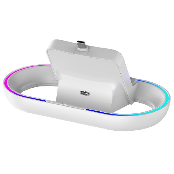 iPega P5P02 Charger Dock s RGB pro Playstation Portal Remote Player White 