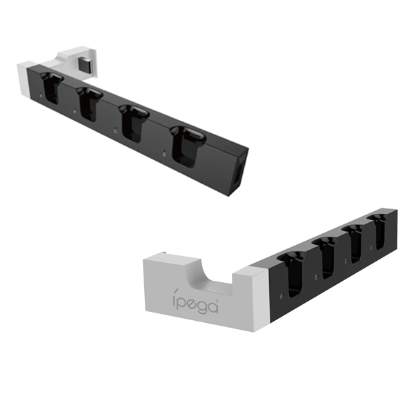 iPega 9186 Charging dock for Nintendo Switch Joy-con, white black 
