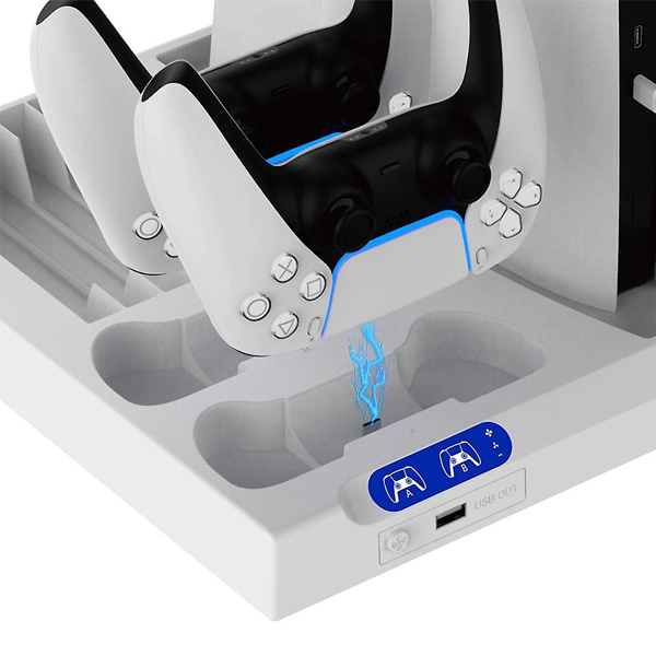 iPega P5S028 PS5/PS5 Slim/PS5 Pro Multi functional Seat Charge 