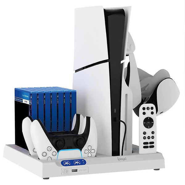 iPega P5S028 PS5/PS5 Slim/PS5 Pro Multi functional Seat Charge 