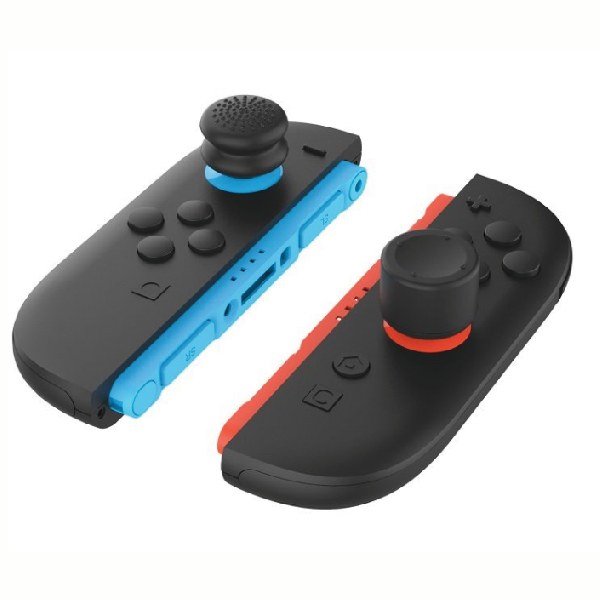 iPega SW2026B Silikónové Krytky JoyCon Ovládače pre Nintendo Switch 2, 6ks, black 
