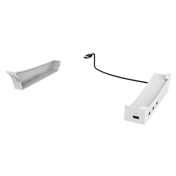iPega P5S008 Horizontálny stojan s USB HUB pre PS5 Slim/PS5 Pro, White 