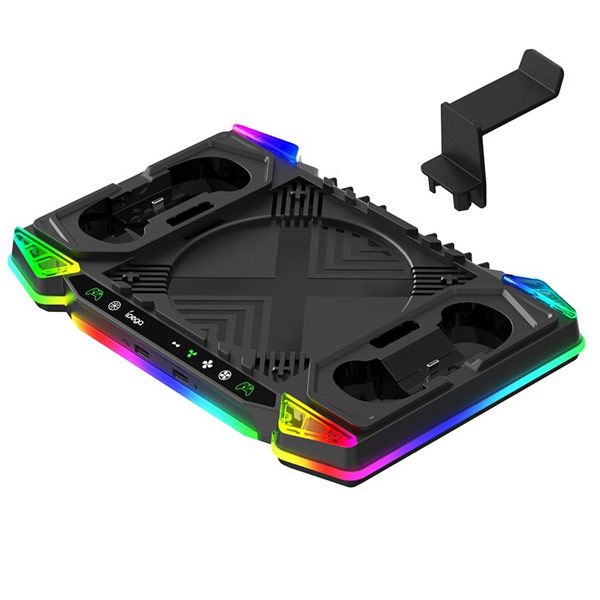 iPega XBX025S Xbox Series X, Wireless controller, Wireless headset dock s RGB, black 