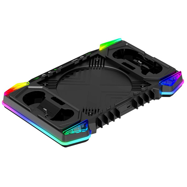 iPega XBX025S Xbox Series X, Wireless controller, Wireless headset dock s RGB, black 
