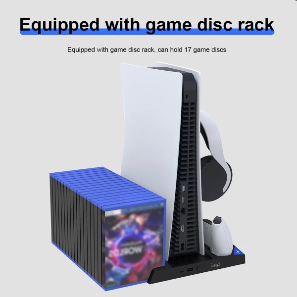 iPega P5013 PlayStation 5, Dualsense, Pulse 3D dock 