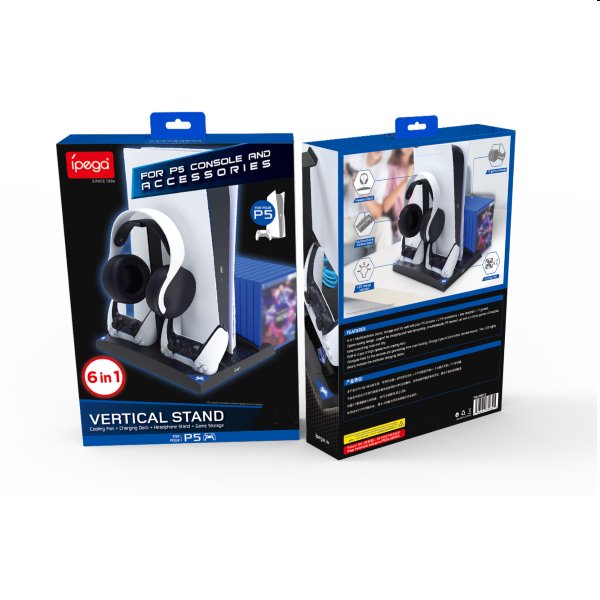 iPega P5013 PlayStation 5, Dualsense, Pulse 3D dock 