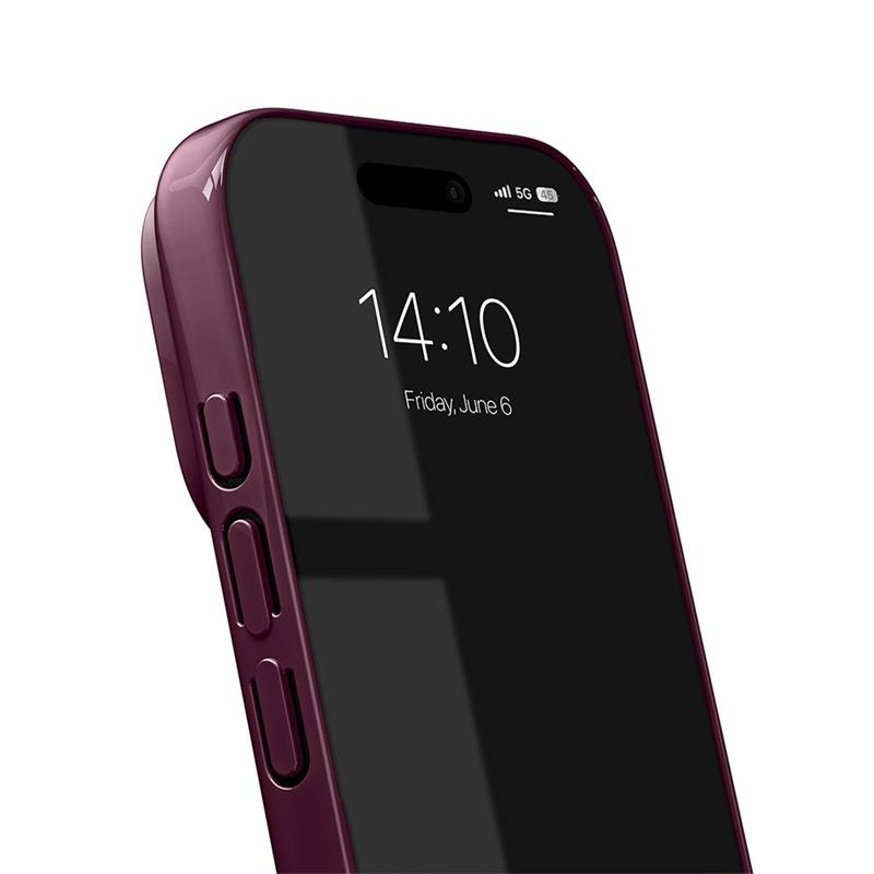 iDeal Slim Case MagSafe iPhone 17 Pro Glossy Cherry 