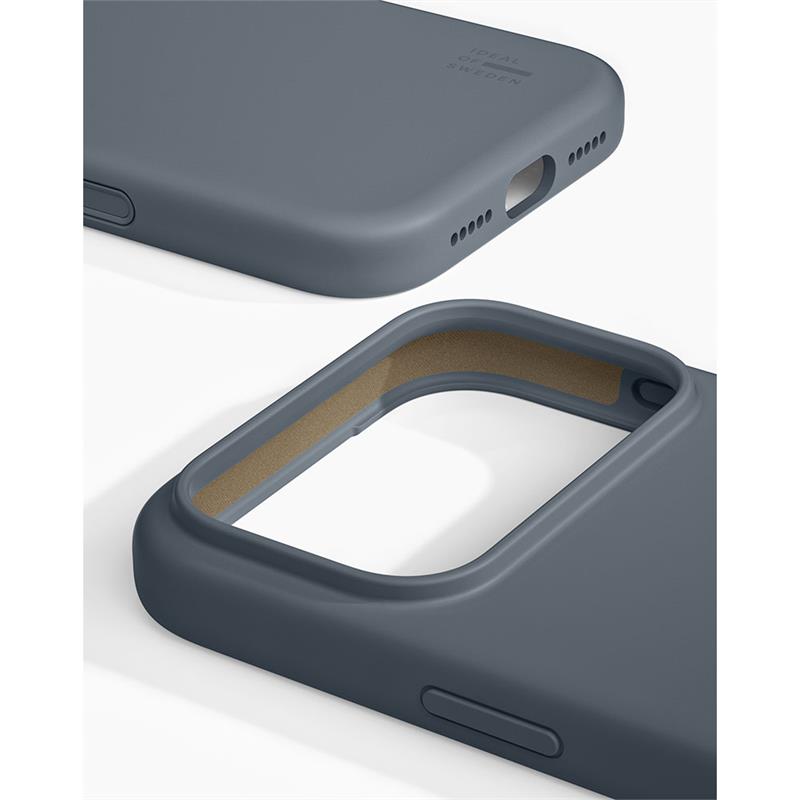iDeal Silicone Case MagSafe iPhone 17 Pro Max Midnight Blue 