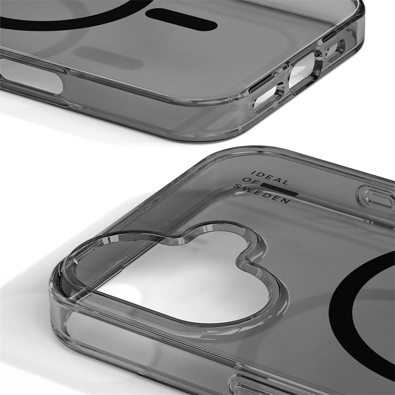 iDeal Fashion Clear Case MagSafe iPhone 17 Tinted Black 