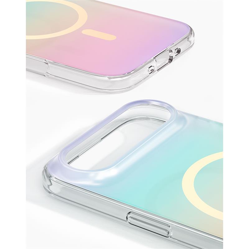 iDeal Fashion Clear Case MagSafe iPhone Air Shimmer 