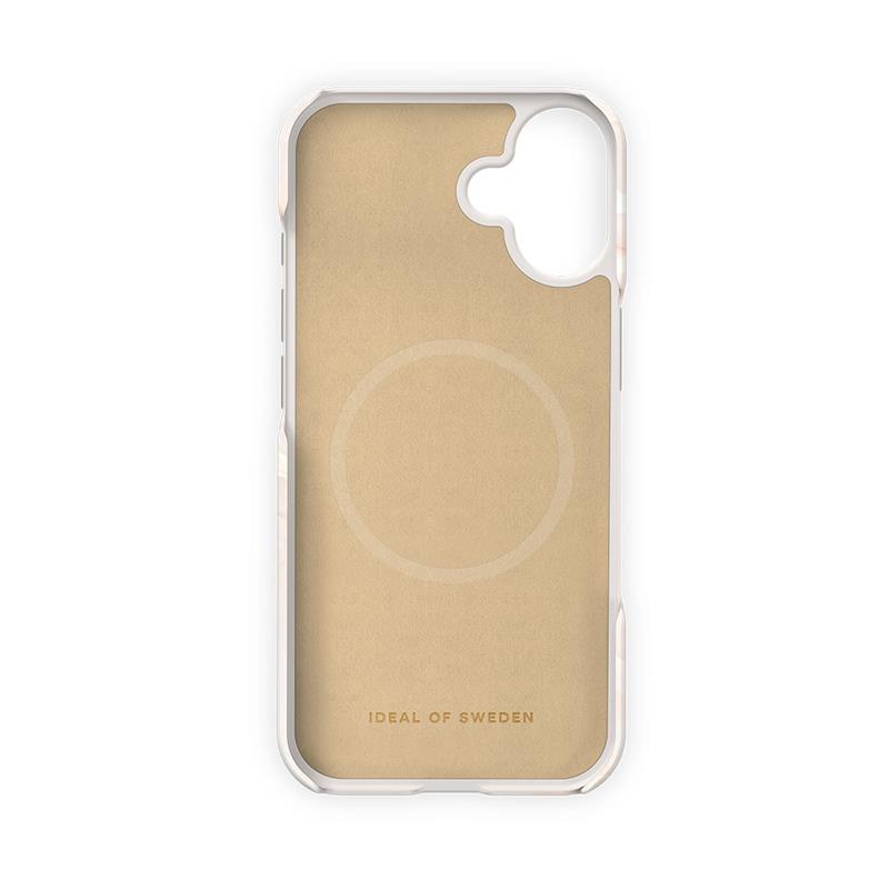 iDeal Fashion Printed Case MagSafe iPhone 17 Rose Pearl Marble 