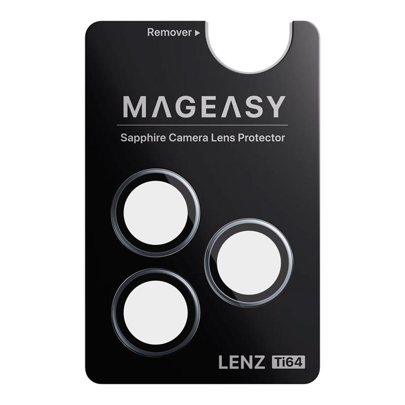 SwitchEasy Lenz Sapphire Camera Lens Protector pre iPhone 17 Pro/17 Pro Max - Titanium Mist 