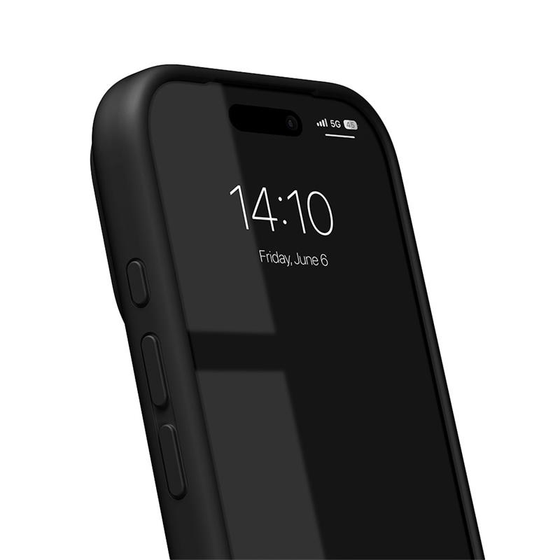 iDeal Silicone Case MagSafe iPhone 17 Pro Black 
