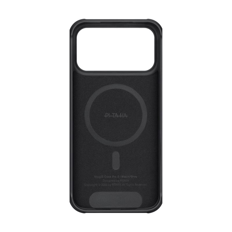 Pitaka kryt Aramid ProGuard Case pre iPhone 17 Pro Max - Black/Grey 