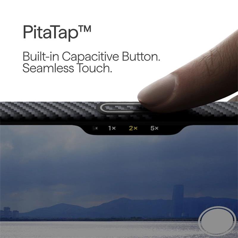 Pitaka kryt Aramid ProGuard Case pre iPhone 17 Pro Max - Black/Grey 