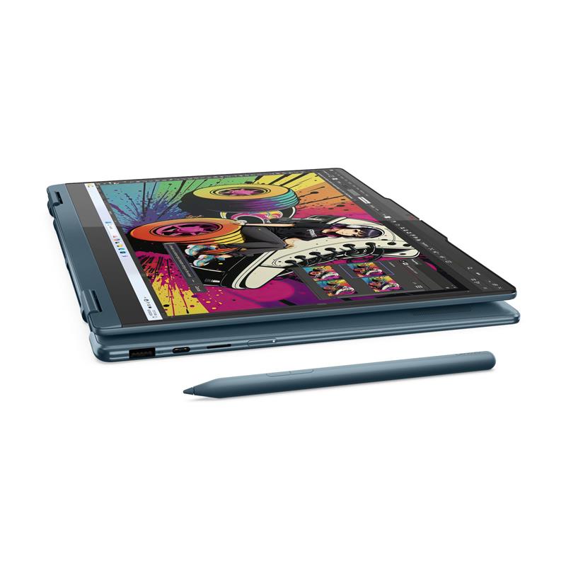 Lenovo IdeaPad Yoga7 2in1 14AKP10 RyzenAI5 340 16GB 1TB-SSD 14.0"WUXGA OLED GL Touch IntegRadeon PEN Win11Home TidalTeal 