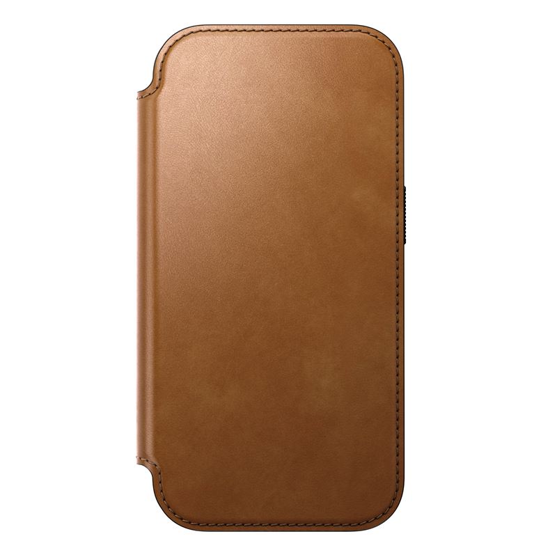 Nomad puzdro Modern Leather Folio Magsafe pre iPhone 17 Pro - English Tan 