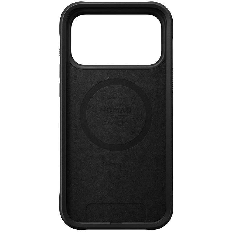 Nomad kryt Rugged Leather Case Magsafe Horween pre iPhone 17 Pro Max - Rustic Brown 