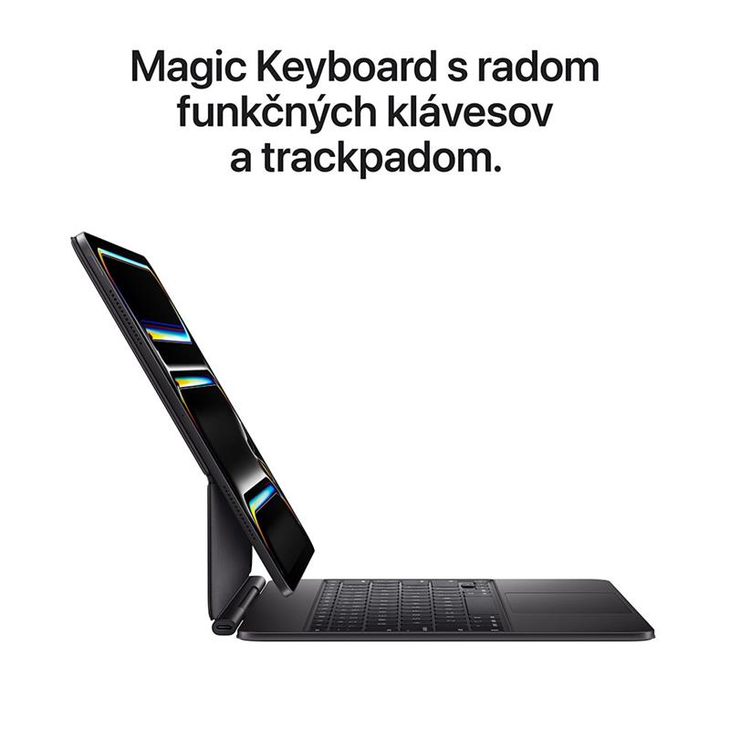 iPad Pro 13" Wi-Fi 256GB štandardné sklo - Strieborný (2025) 
