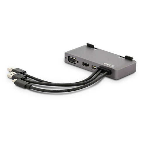 LMP USB-C Attach Dock Pro Hub - Space Gray Aluminium 