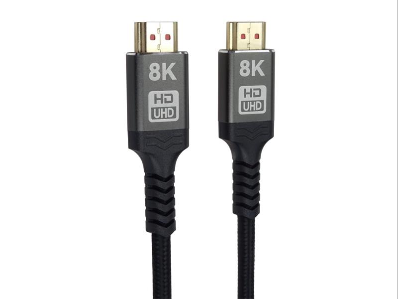 PremiumCord ULTRA HDMI 2.1 High Speed + Ethernet kábel 8K @ 60Hz, pozlátené 1.5m 