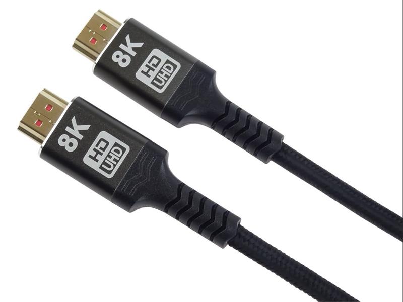 PremiumCord ULTRA HDMI 2.1 High Speed + Ethernet kábel 8K @ 60Hz, pozlátené 1.5m 