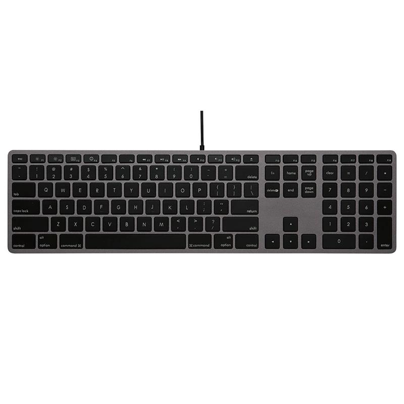 LMP klávesnica Wired USB Keyboard pre Mac 109 keys US layout - Space Gray 