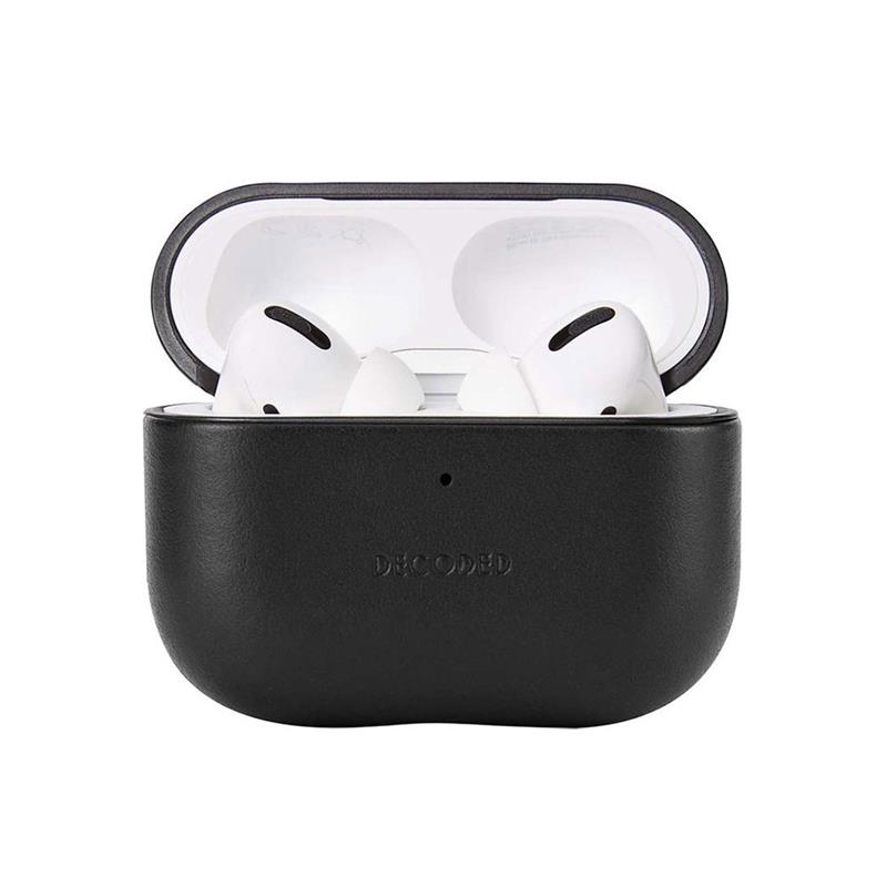 Decoded puzdro Leather AirCase pre Apple Airpods Pro 3 - Black 