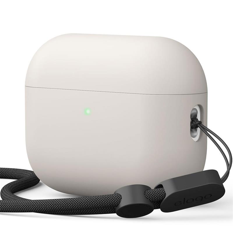 Elago Airpods Pro 3 Liquid Hybrid Strap Case - Stone 