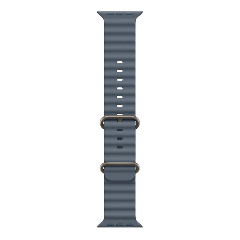 Apple Watch 49mm Anchor Blue Ocean Band - Natural Titanium Finish *Rozbalený* 