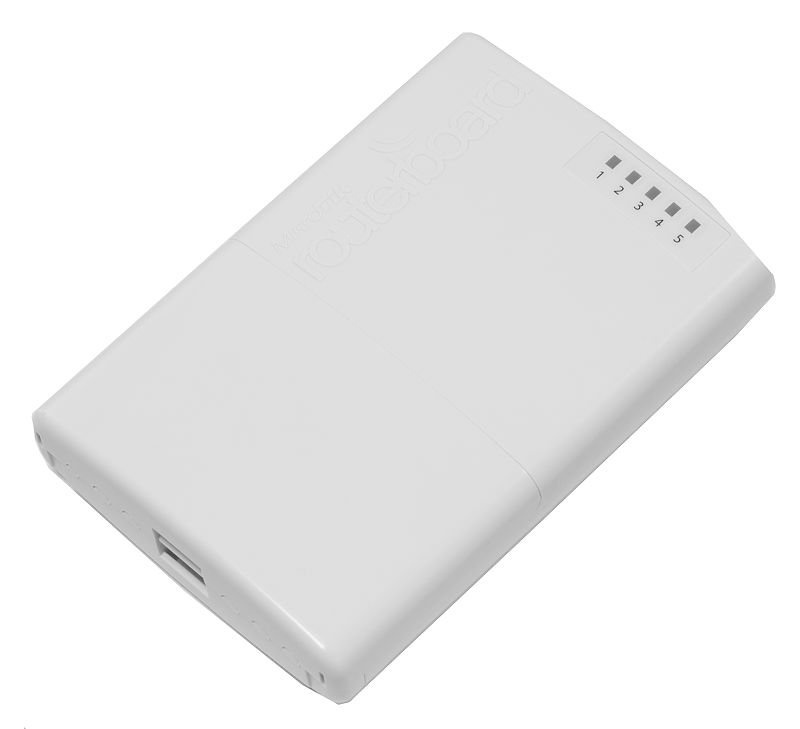 MIKROTIK RouterBOARD PowerBox + L4 (650MHz, 64 MB RAM, 5xLAN switch, outdoor plastic case, zdroj) 