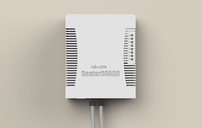 MIKROTIK RouterBOARD hEX PoE + L4 (800MHz; 128MB RAM, 5xGLAN switch, PoE in/out, zdroj) 