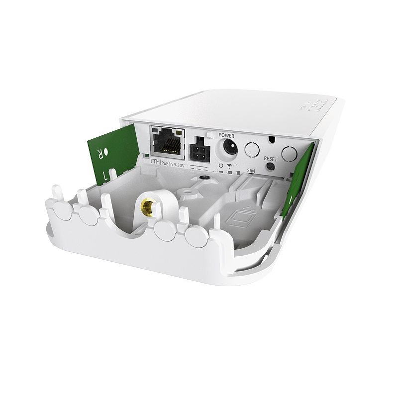 MIKROTIK RouterBOARD wAP R  + L4 (650MHz, 64MB RAM, 1xLAN, 1x 802.11n, 1x miniPCIe) outdoor 