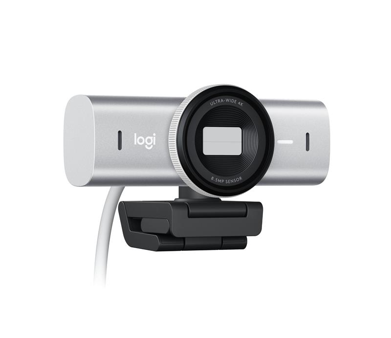 Logitech MX Brio - 4K Ultra HD web kamera - svetlošedá 