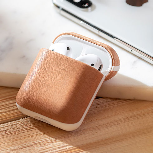 Nomad puzdro Rugged Case pre Apple Airpods - Natural 