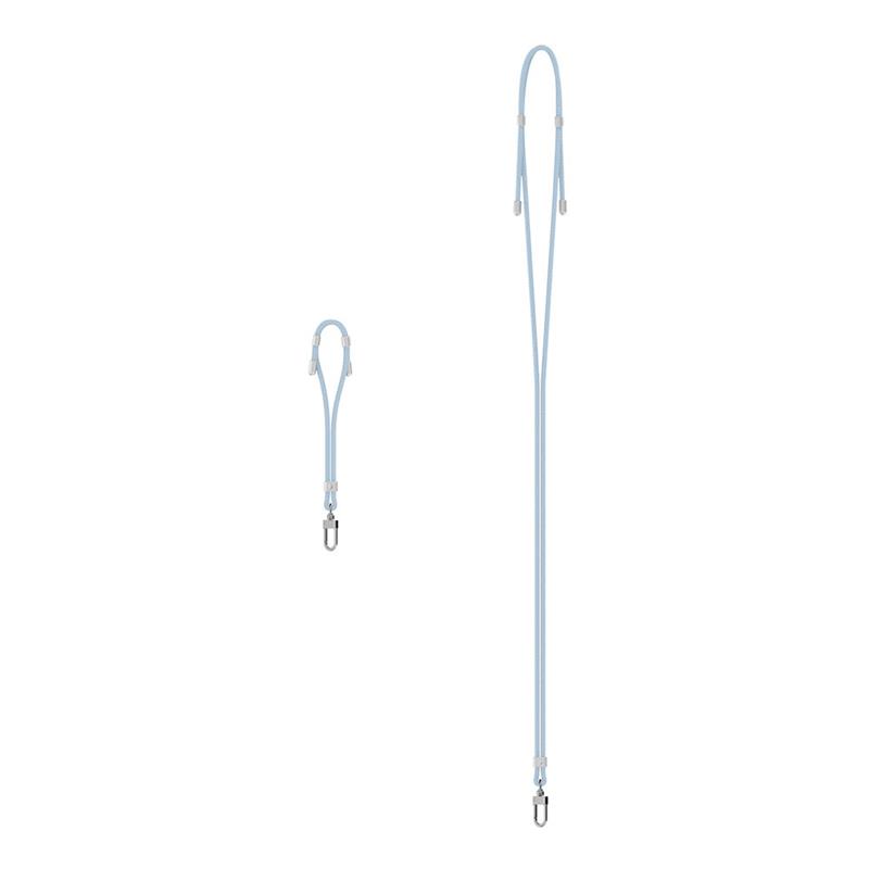 Spigen Cross Body Strap + Wrist Strap - Mute Blue 