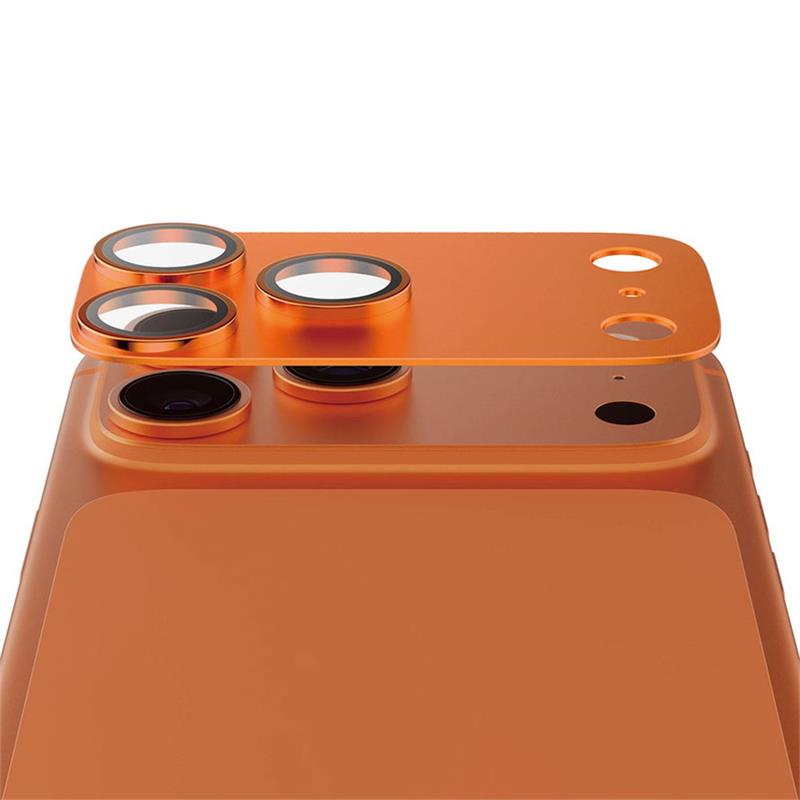 PanzerGlass Fender Camera Protection pre iPhone 17 Pro Max - Cosmic Orange 