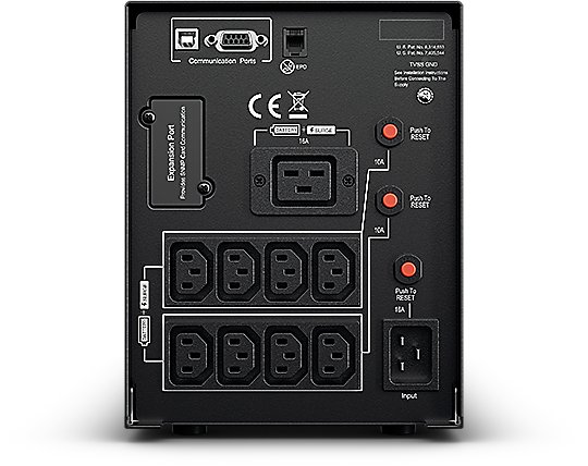 CyberPower PR2200ELCDSL, UPS 2200VA/1980W, LCD, 8x IE C13, RJ11/RJ45, USB, RS232 