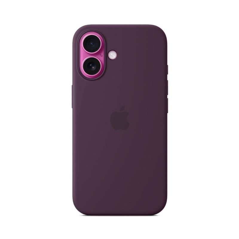 iPhone 16 Silicone Case with MagSafe - Plum *Poškodený obal* 