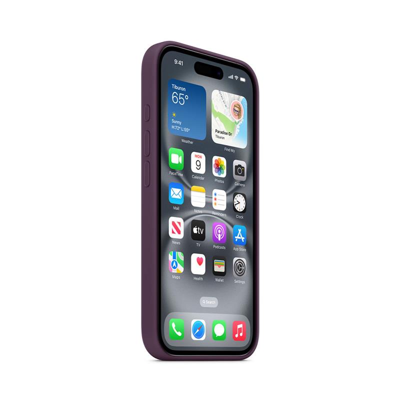 iPhone 16 Silicone Case with MagSafe - Plum *Poškodený obal* 