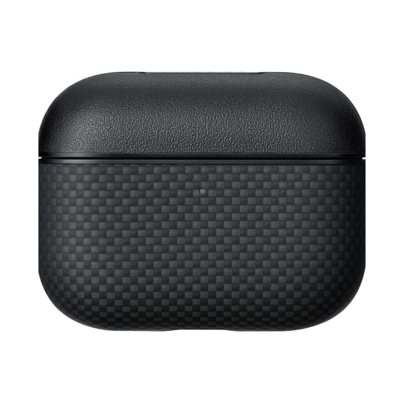 Pitaka puzdro Aramid Fiber Case pre Airpods Pro 3 - Black/Grey 