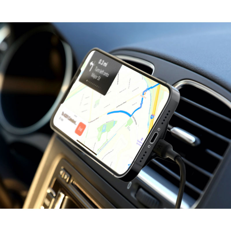 Belkin Boost Charge Magnetic Wireless Car Charger 10W + 20W PD Charger - Black *Rozbalený* 