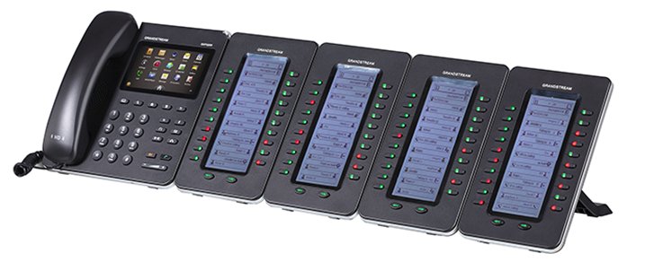 Grandstream GXP2200EXT, prídavný modul, LCD displej, 40 BLF tlačidiel (GXP2170, GXP2140, GXV3240) 