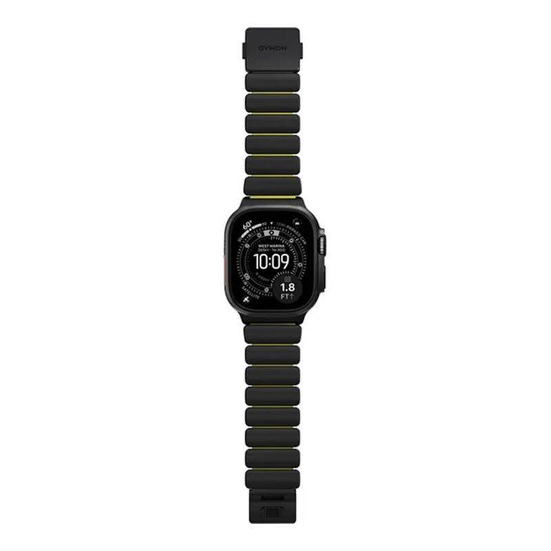 Nomad remienok Stratos pre Apple Watch 44-49mm - Volt/Black Hardware 