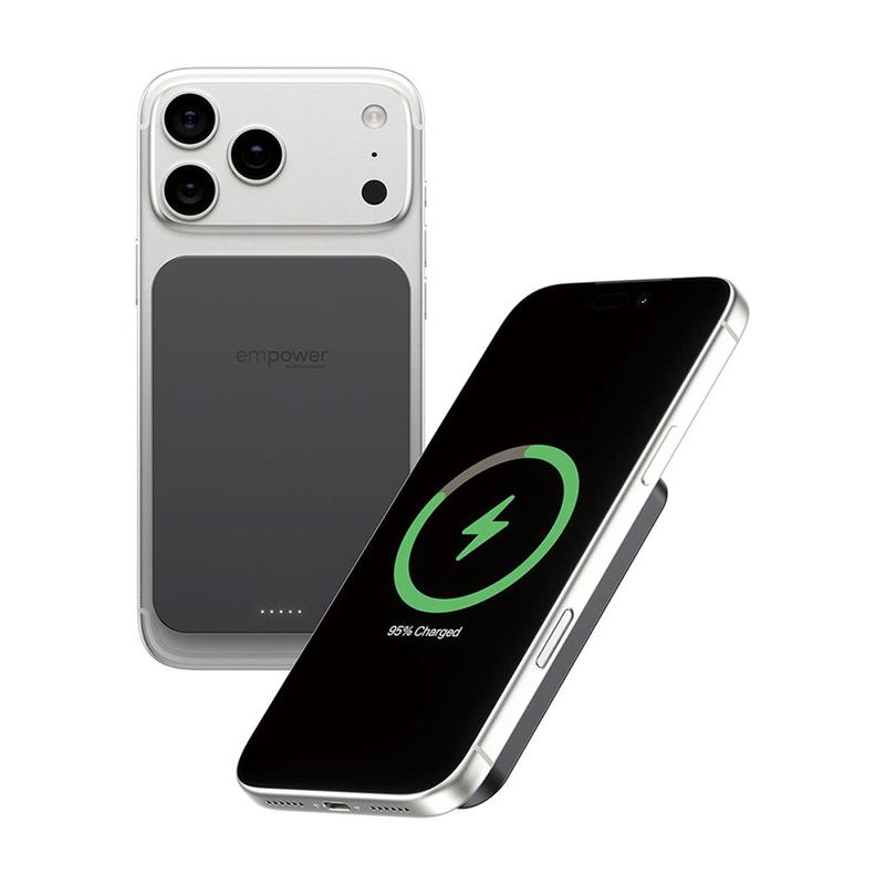 PanzerGlass EMPOWER Wireless Qi2 Powerbank 5.000 mAh - Black 